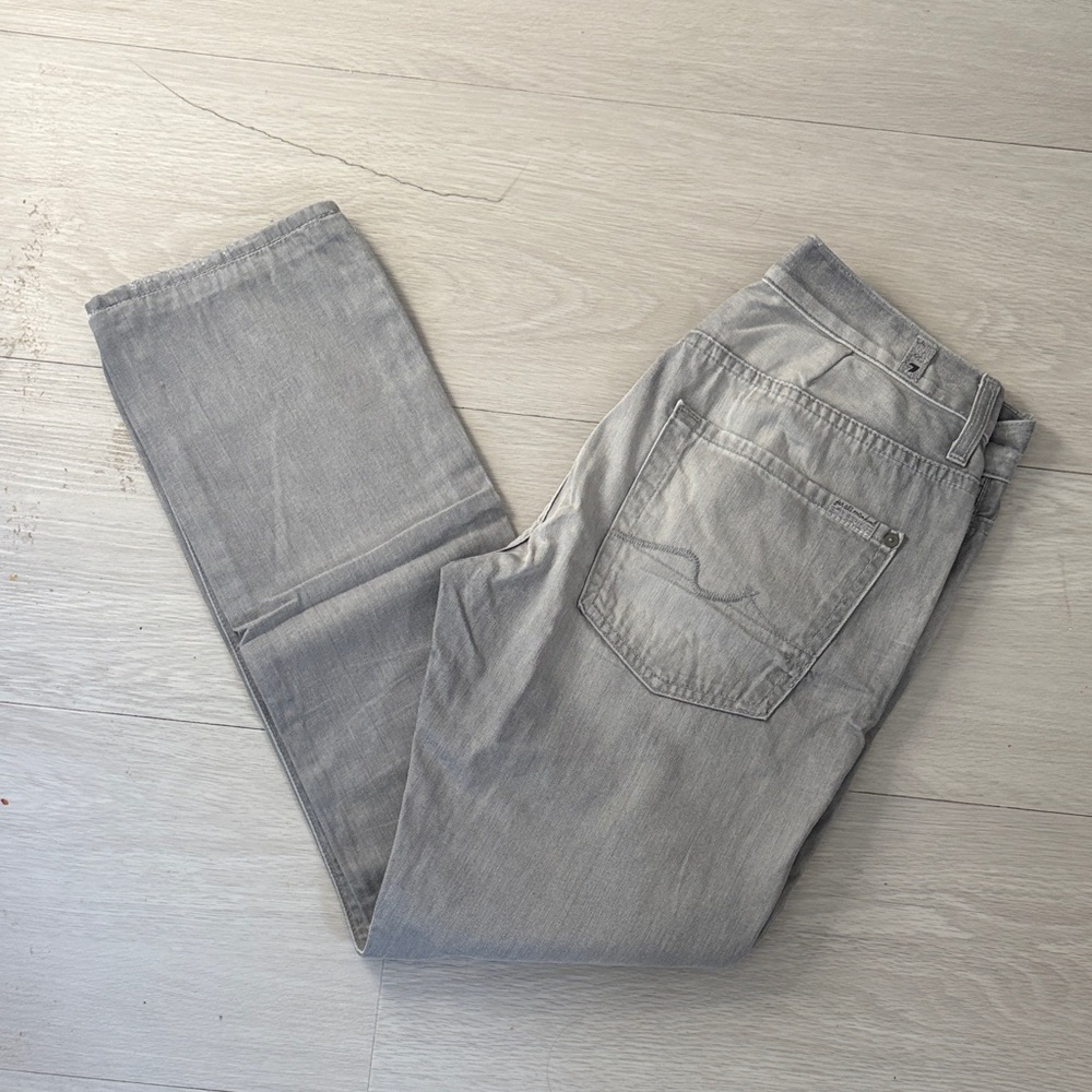 7 for all men kind ,Men's Gray Jeans